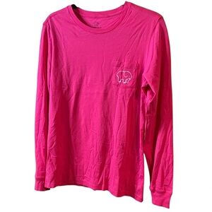 Ivory Ella Vibrant Pink Long Sleeve Tee